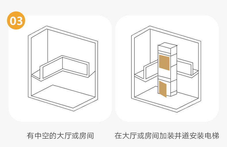 家用別墅電梯